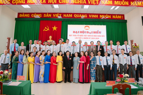 Đại hội Mặt trận Tổ quốc Việt Nam xã Hoài Châu Bắc lần thứ X, nhiệm kỳ 2024 - 2029