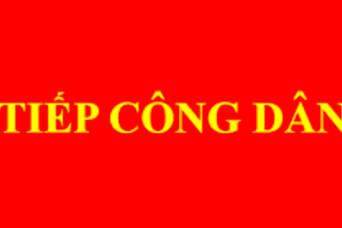 Kế hoạch tiếp công dân của Bí thư Đảng ủy phường Hoài Xuân năm 2024